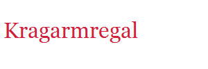 Kragarmregal
